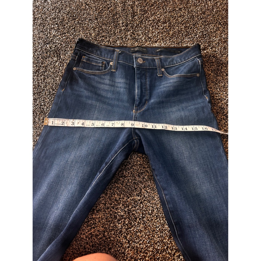 Banana Republic Mid-Rise Skinny Jeans Dark Wash Premium Denim Size‎ 28 - Picture 7 of 10